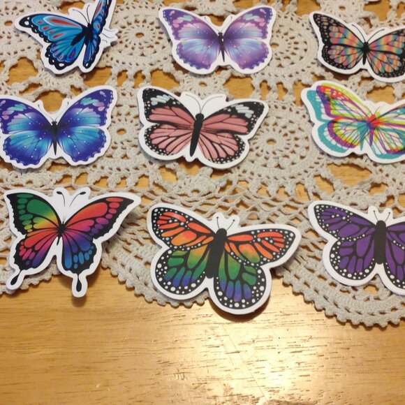 Butterfly Stickers for Computer, lockers, backpacks, crafts, scrapbooks - Picture 4 of 4